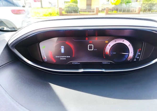 Peugeot 3008 cena 85800 przebieg: 47000, rok produkcji 2019 z Biłgoraj małe 254